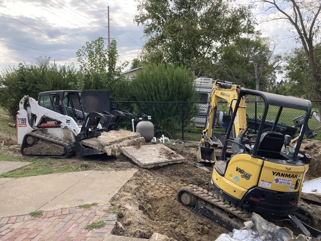 removing concrete