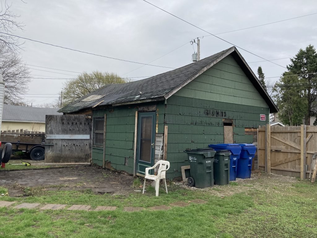 Garage tear down