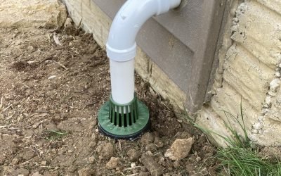 Buried Sump Pump Discharge Line