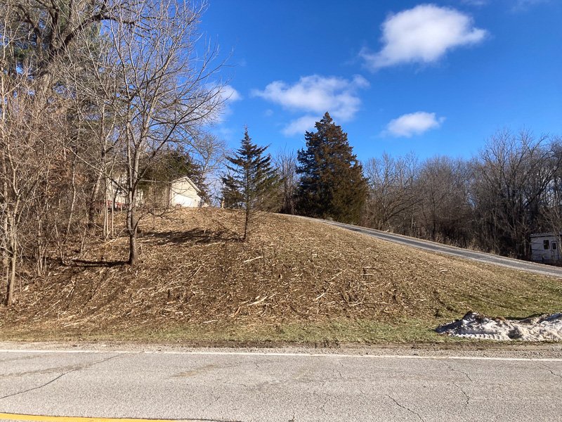 Delta-X install a yard draign or french drain in the Quad Cities - Davenport, Iowa.